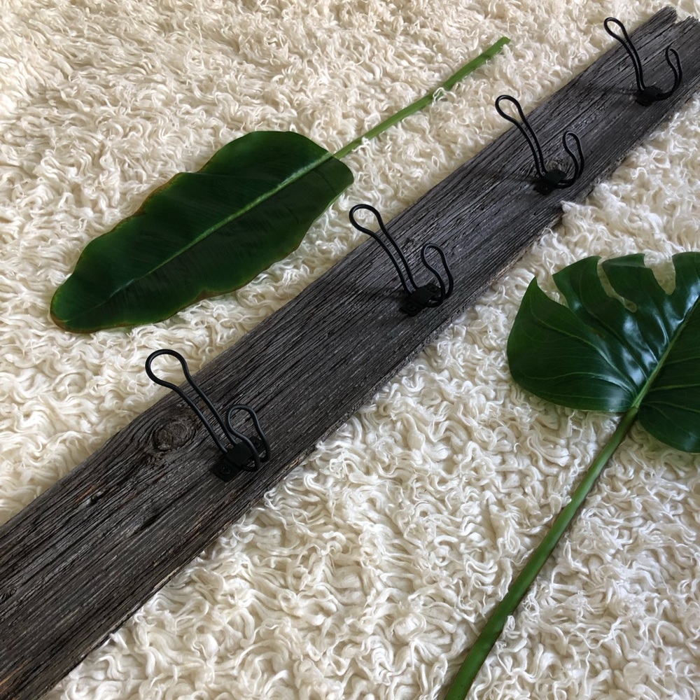 Authentic Barn Wood Coat/Towel Hook